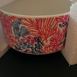 Lilly Pulitzer pet bowl